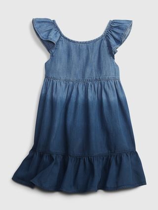 Toddler Dip-Dye Denim Dress | Gap (US)