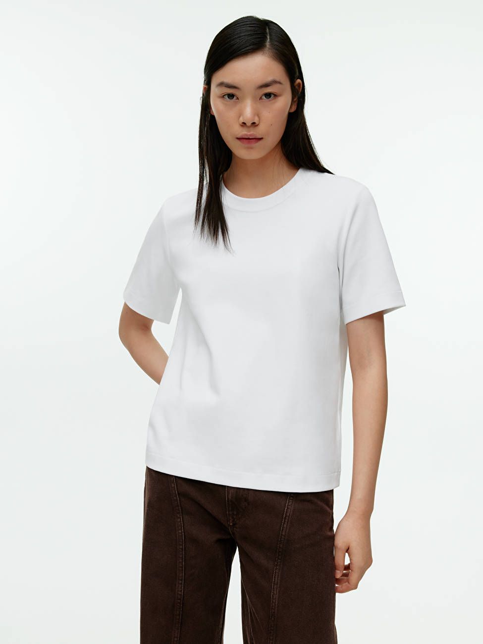 Heavyweight T-Shirt - White - ARKET GB | ARKET (US&UK)