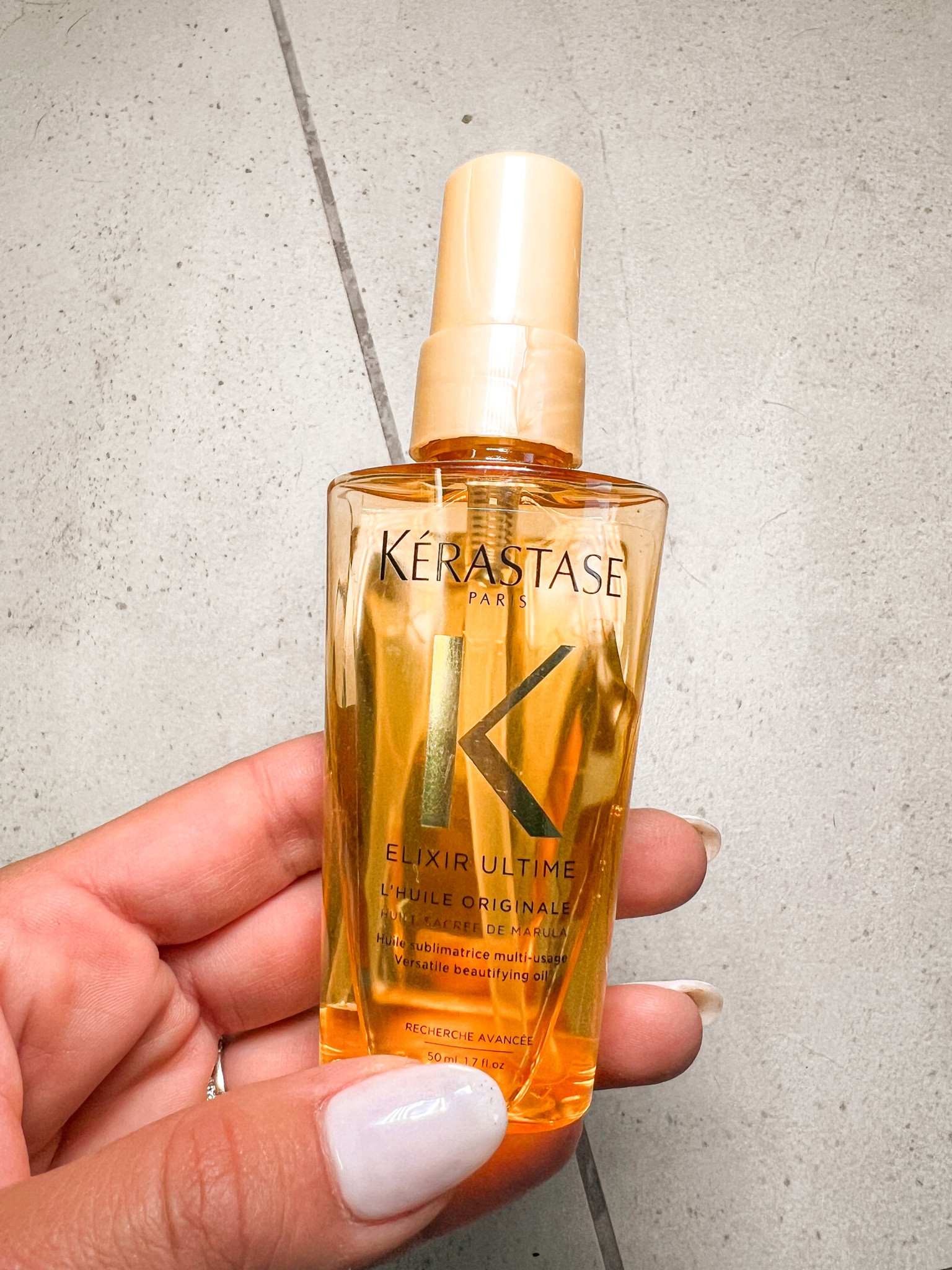 Healthy Girl post-shower hair routine 🧖🏼‍♀️

Step Five - Kerastase MAGIC OIL, apply a VERY small amount to the ends! I tend to use this on my hair once it's completely dry & styled!

#LTKbeauty #LTKunder100