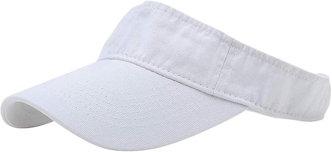 DOANNOTIUM Sport Sun Visor Hats Cotton Ball Caps Empty Top Baseball Sun Cap for Men Women | Amazon (US)