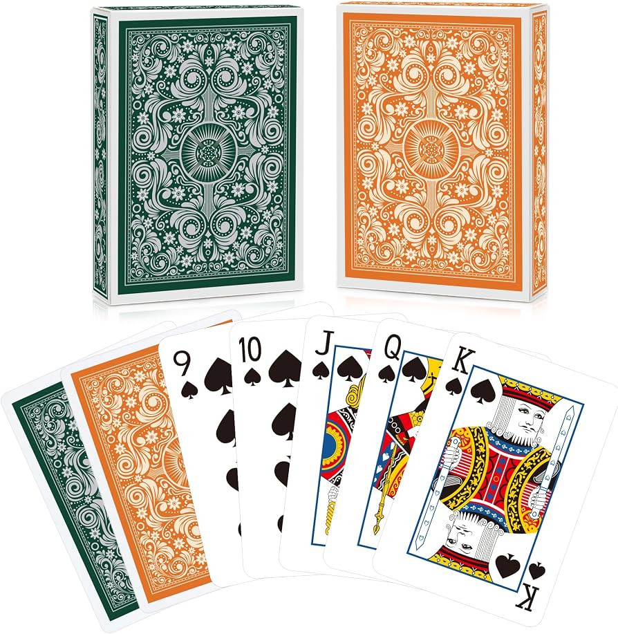 Playing Cards 2 Pack,Deck of Cards,Fun Cards Game for Adults,Poker Cards Professional,Standard Pl... | Amazon (US)