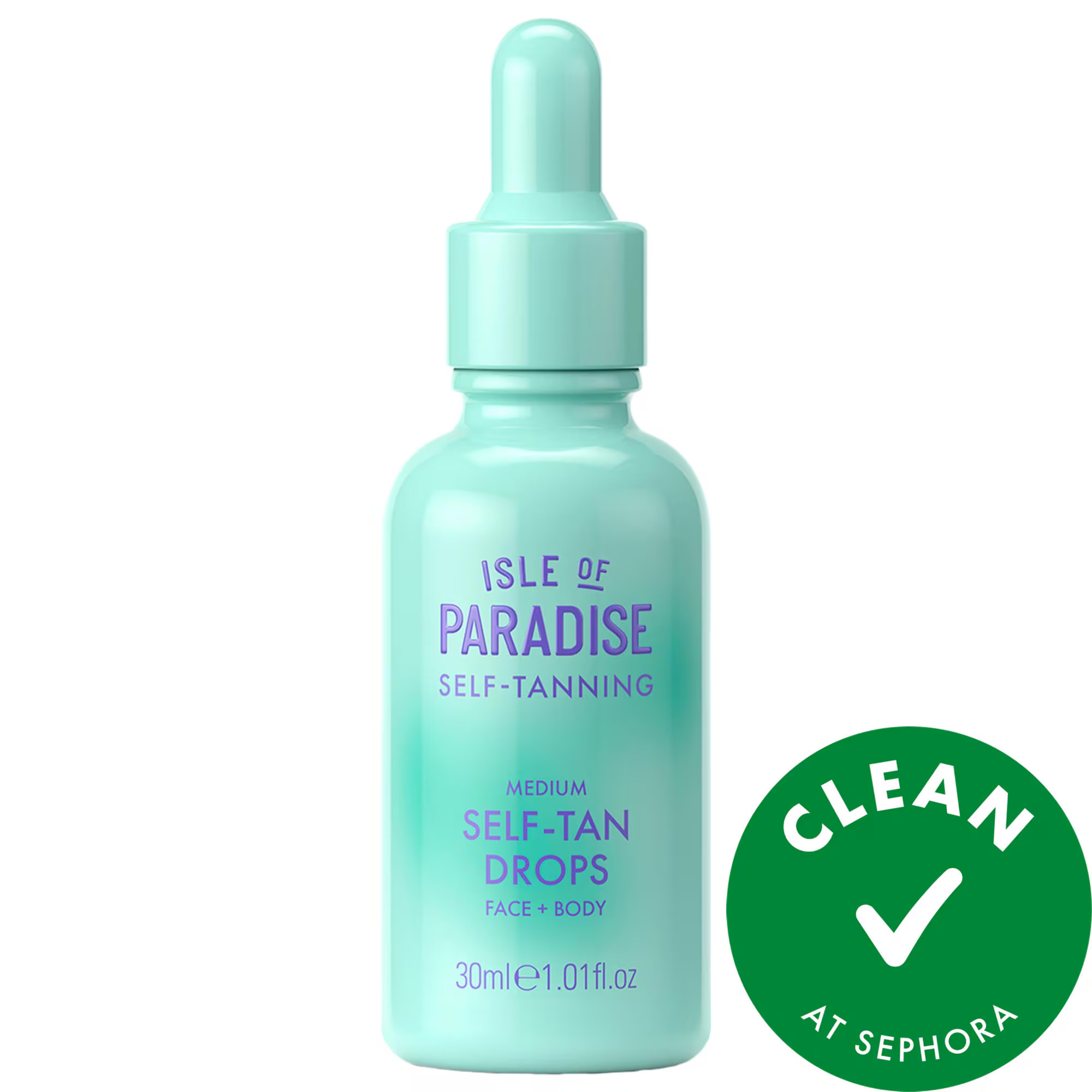 Isle of Paradise Self-Tan Face Drops Medium 1.01 oz / 30 mL | Sephora (US)