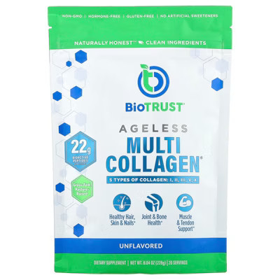 BioTRUST Ageless Multi-Collagen®, Unflavored, 8.04 oz (228 g) | Target