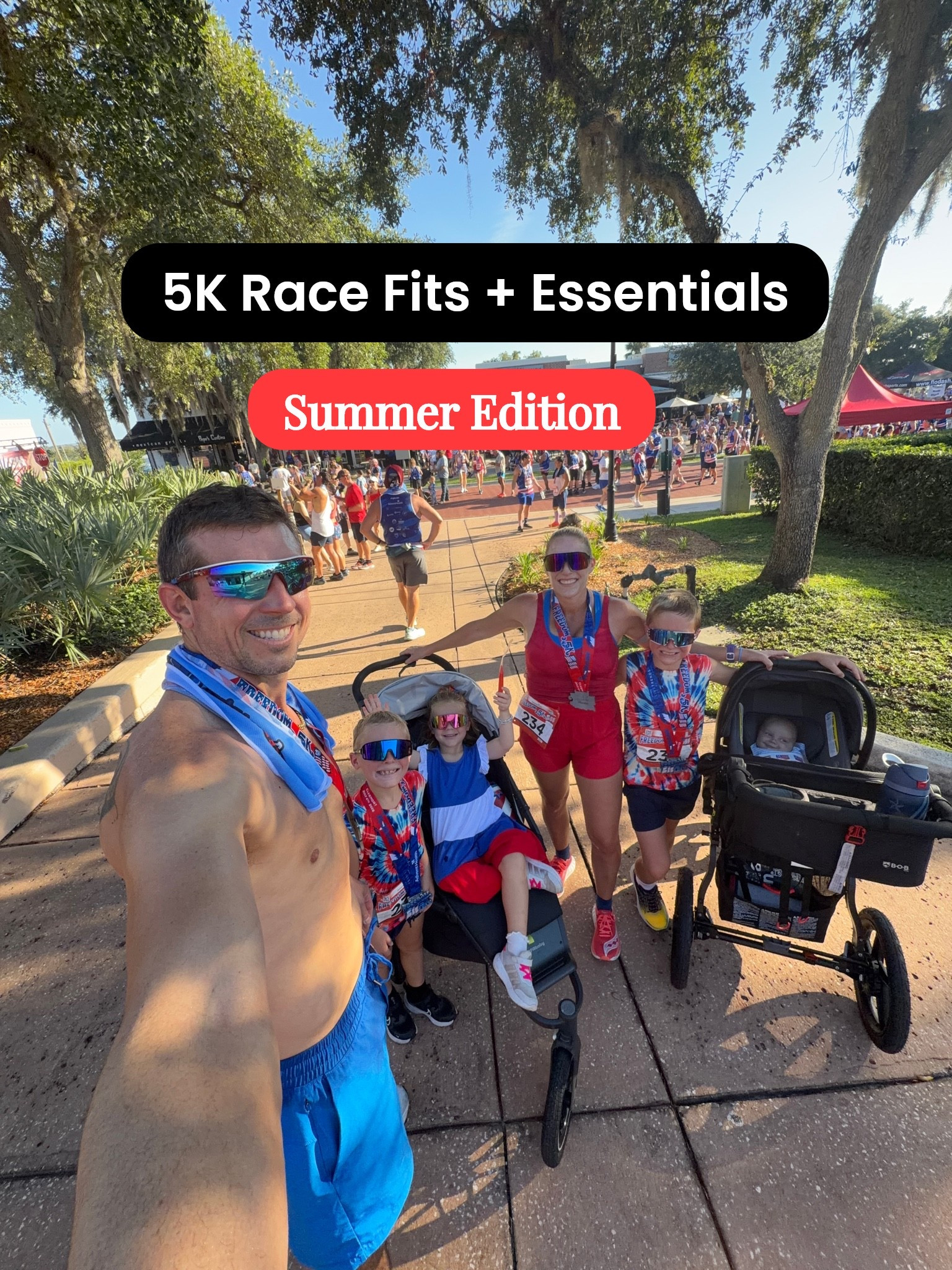 Summer 5K Race Ready + Favs as a family
of 6

#LTKfitnessgoals #LTKBaby #LTKKids