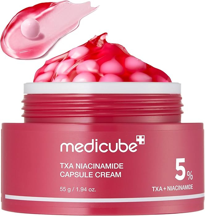 medicube TXA+Niacinamide Capsule Cream | Dual Radiance Moisturizer, Ideal for Use After Spot Care... | Amazon (US)