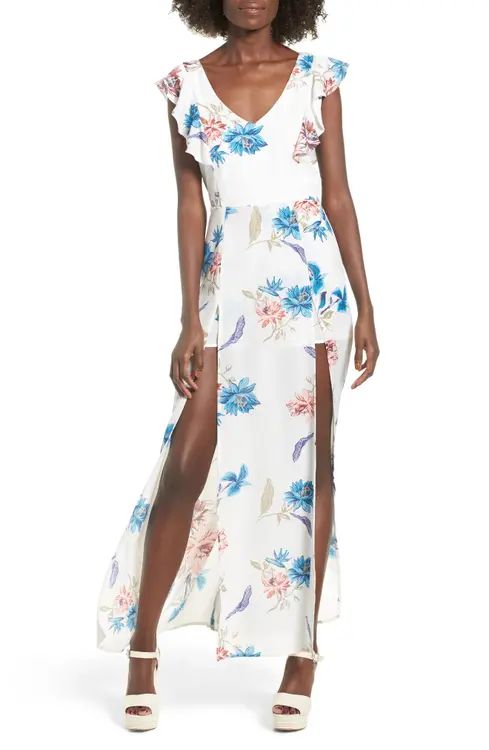Row A Floral Maxi Dress | Nordstrom
