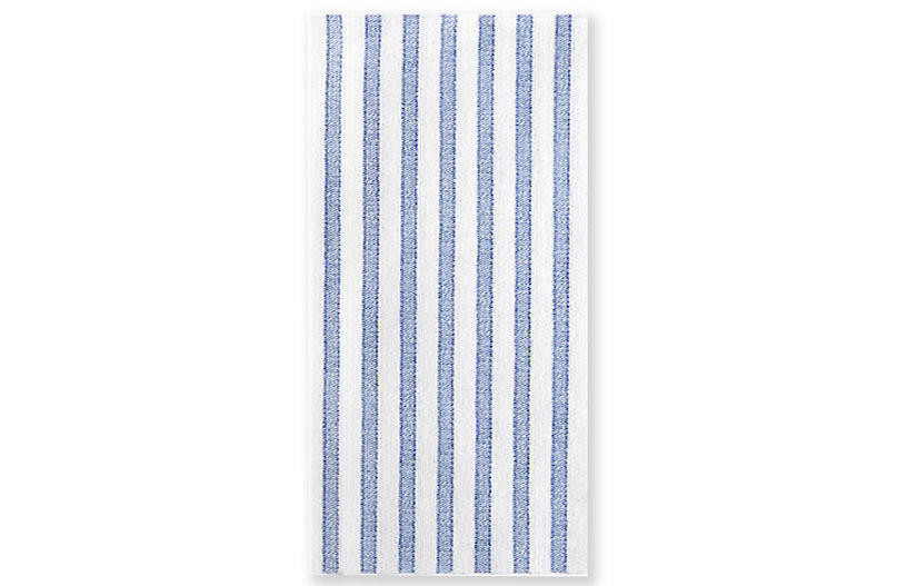 S/50 Papersoft Capri Guest Towels, Blue | One Kings Lane