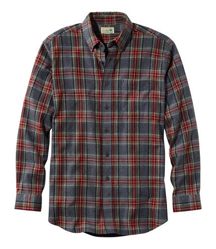 Men's Scotch Plaid Flannel Shirt, Traditional Fit | L.L. Bean