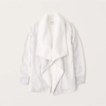 Sherpa-Lined Cardigan | Abercrombie & Fitch (US)