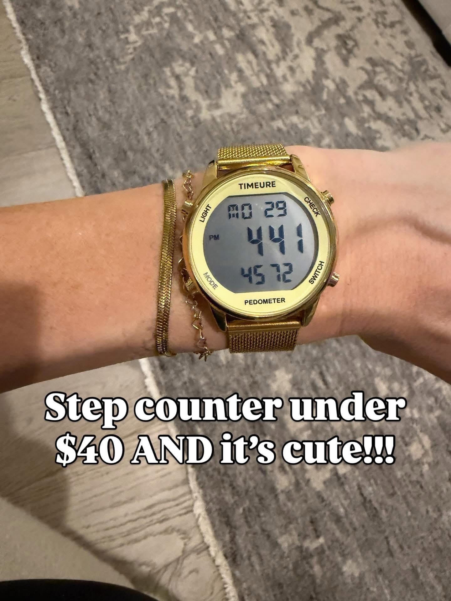 The best step counter I love!!

#LTKfitnessgoals #LTKFindsUnder50 #LTKSaleAlert