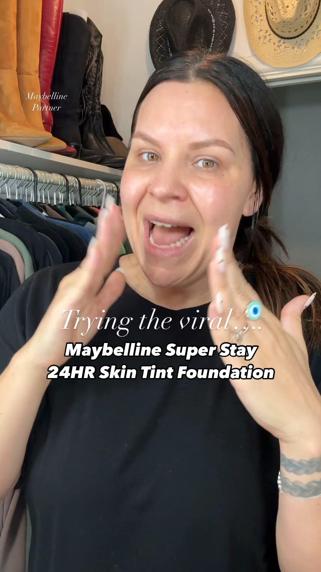 Finally tried the @maybelline Super Stay 24HR Skin Tint Foundation with Vitamin C and it’s SO GOOD!  The perfect lightweight full coverage foundation! 

All products and shades I use are linked in that first link in my bio! 

#MaybellinePartner #TargetPartner #makeuptutorial 

#LTKbeauty #LTKfindsunder50 #LTKstyletip