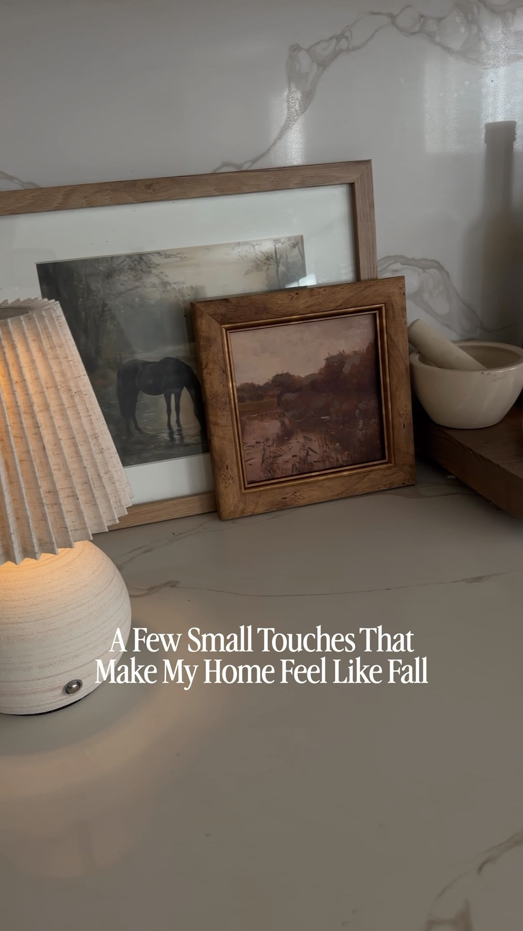 cozy fall home decor 🍂🍁