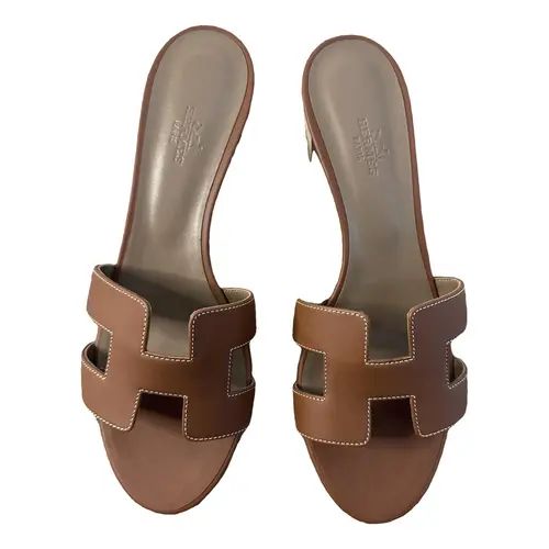 Oasis leather sandal | Vestiaire Collective (Global)