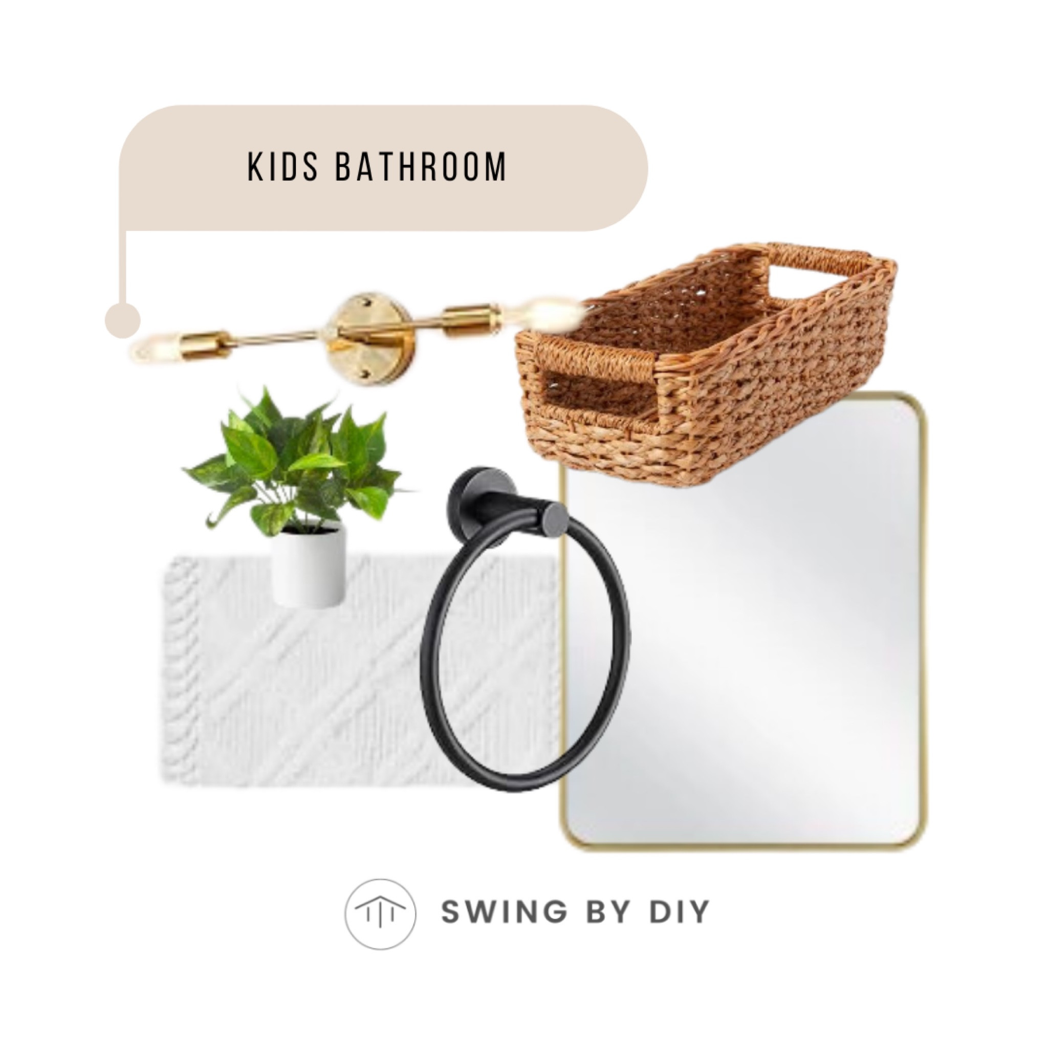 Finally finished the kids bathroom! I love how it turned out! Check out my IG for more before and afters of this space!

#LTKfamily #LTKfindsunder100 #LTKhome