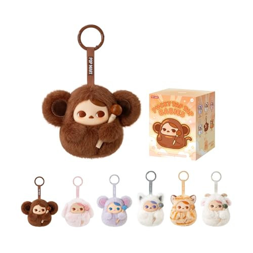 POP MART PUCKY Tap Tap Babies Series-Vinyl Plush Pendant Blind Box Figures, Collectible Toys Home Decorations, Holiday Birthday Gifts for Girls and Boys, Single Box | Amazon (US)