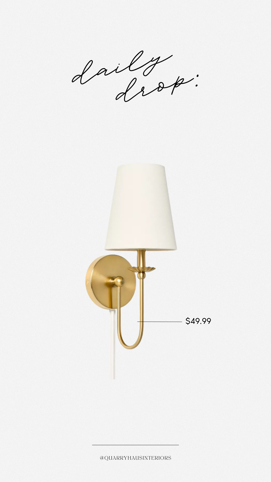 love this brass PLUG-IN wall sconce from Target! So versatile and could be so cute in a bedroom, living area, office or anywhere else you want some cozy lighting!

budget friendly affordable home decor lighting sconce 

 #LTKHome