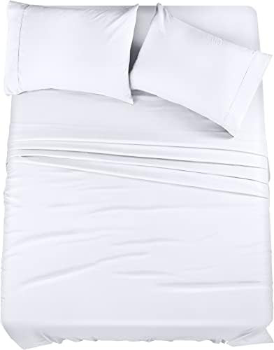 Utopia Bedding Bed Sheet Set - 4 Piece King Bedding - Soft Brushed Microfiber Fabric - Shrinkage ... | Amazon (CA)