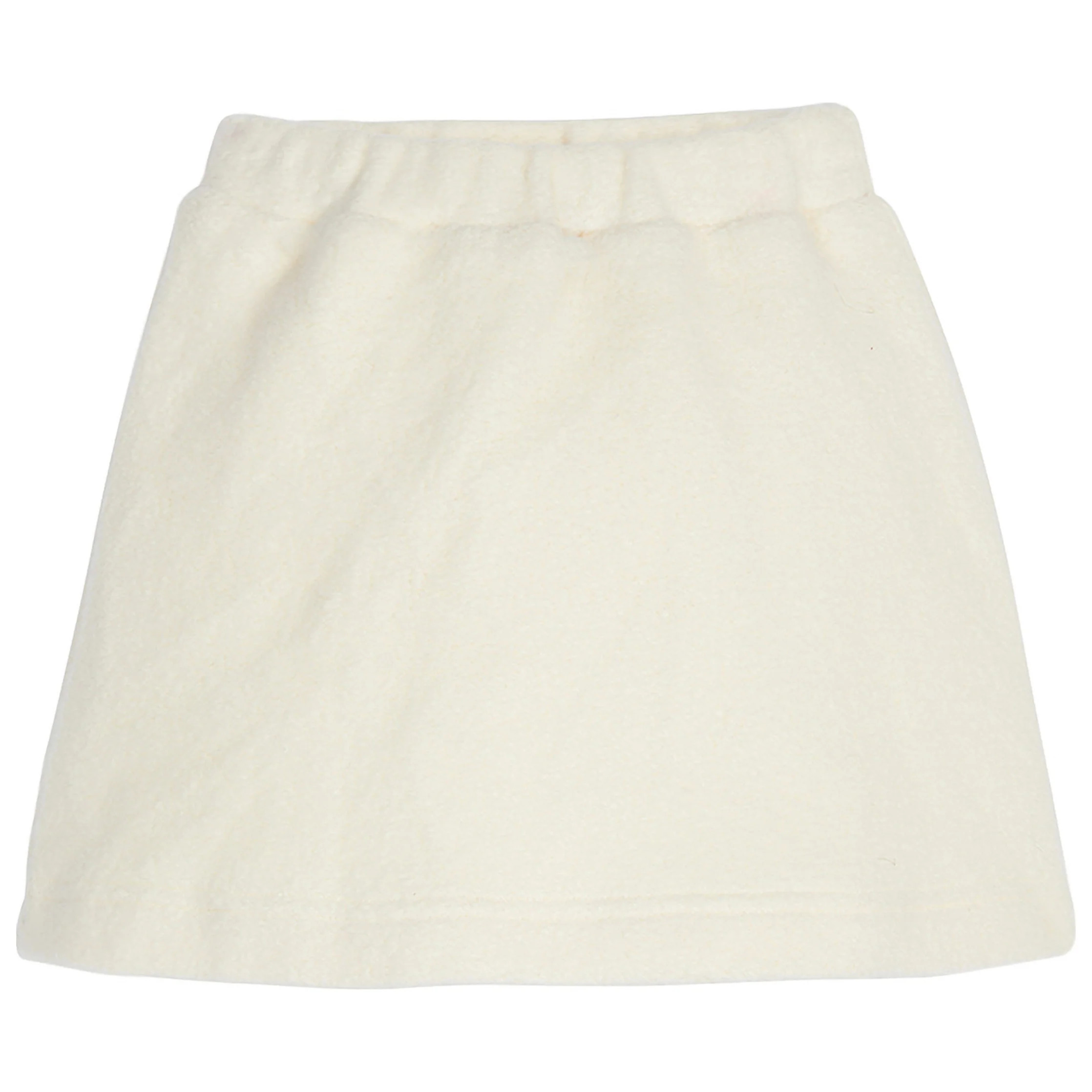 Mini Skirt - Cream Sherpa | BISBY Kids