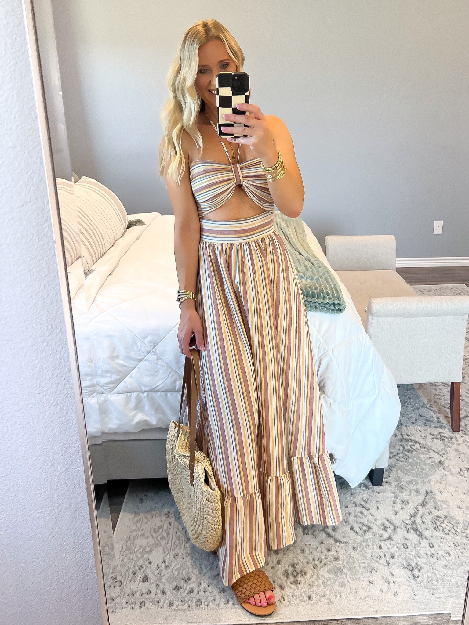Perfect dress for a summer vaca and under $25 bucks. So cute and affordable. Definitely packing this. 🖤🤍
Wearing a size small.
.
.
.
.
#easterdress  #resortwear #sheinfashion #sheinfinds #shein #over40styleblogger #outfitideas #over40fashion #summerdress #spring #springdress #dressshein #easteroutfit #summeroutfit

Easter. Easter outfit. Easter dress. Easter hot pink. Spring dress. Wedding guest. Vacation outfit. Summer wedding. Bridal shower dress. Baby shower dress. 

#LTKFind #LTKSeasonal #LTKunder50