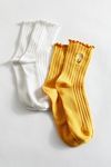 Lettuce Edge Icon Crew Sock 2-Pack | Urban Outfitters (US and RoW)