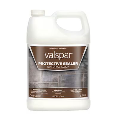 Valspar Clear Natural Look Satin Transparent Latex Waterproofer (1-Gallon) Lowes.com | Lowe's