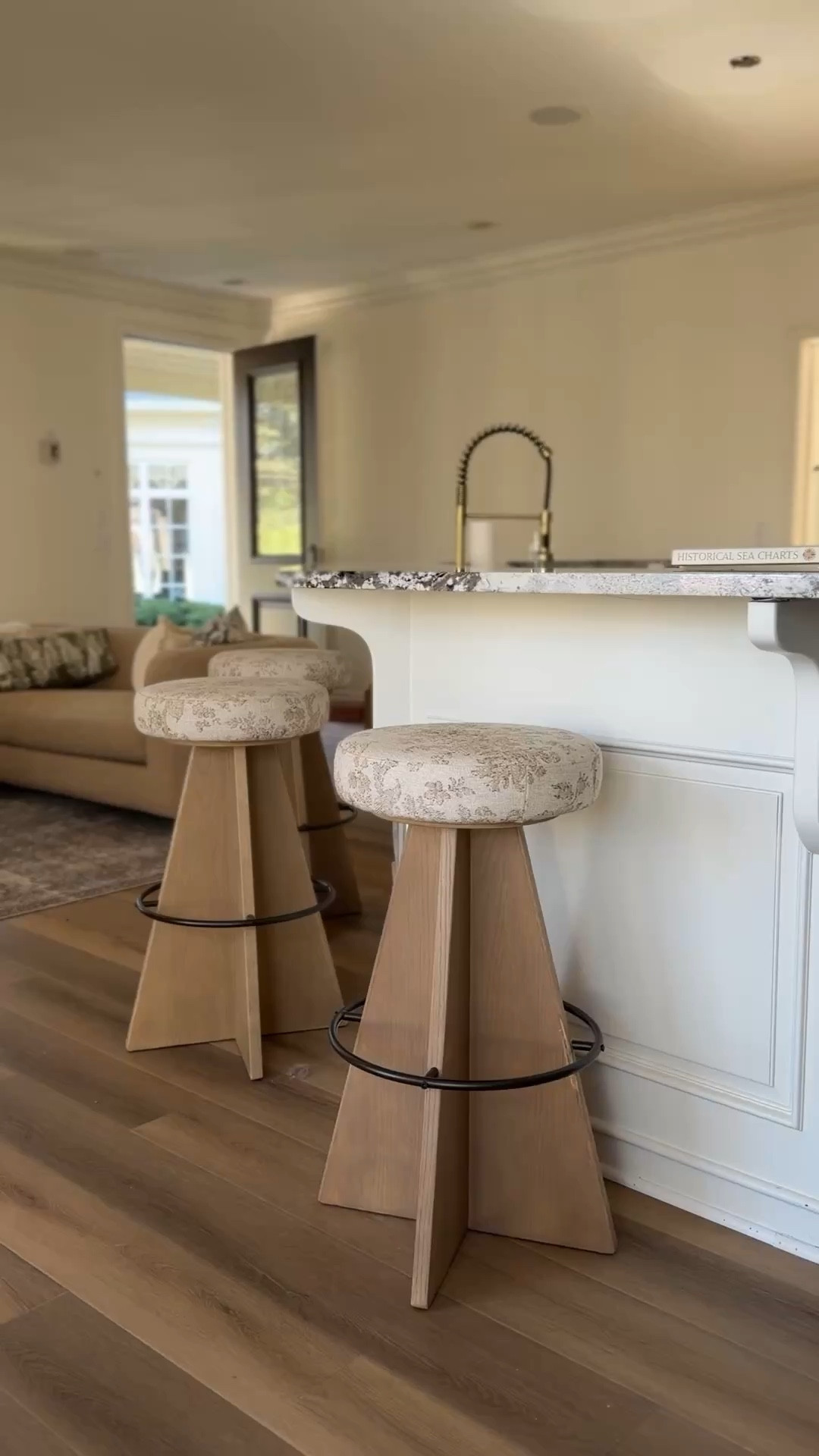 Guest house progress! We started with dark charcoal gray walls and covered windows, and wanted to completely brighten and open the space. The guest house is about 2,000 sq ft of the total 14,000 on the property (main house ~10,000 and pool house ~2,000). 

Sharing the flooring and paint details here since I’ve had a few questions! Paint: Swiss Coffee | Floors: Canopy Comfort NE Lauren Oak.

#LTKHome #LTKdayinmylife #LTKmomlife