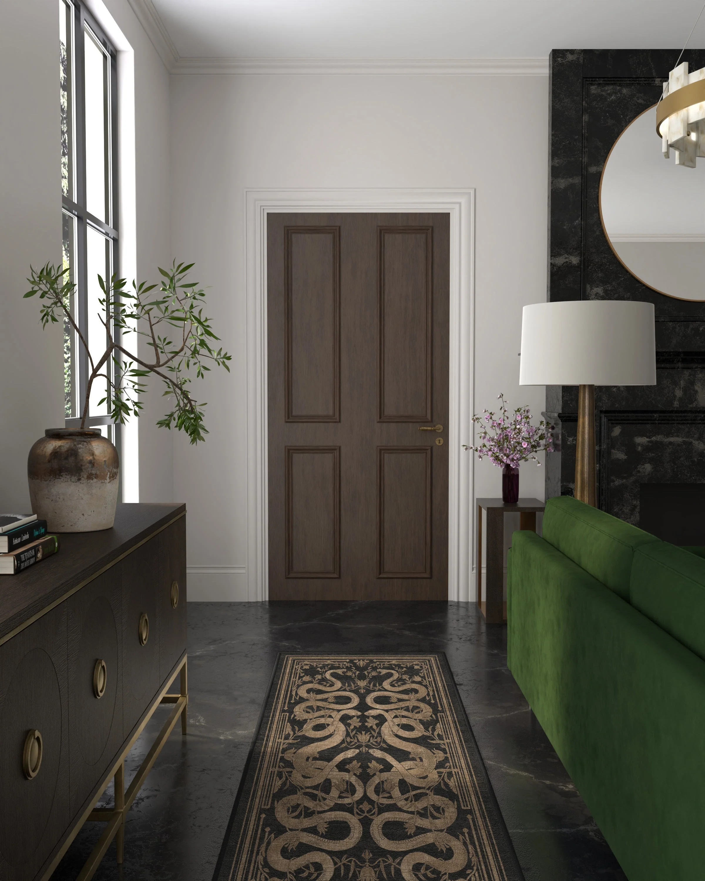 Martyn Lawrence Bullard Sumaya Soft Black Rug | Ruggable