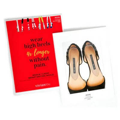 PREMIER Weight-Shifting Insoles for High Heels (removable and reusable) | Vivian Lou