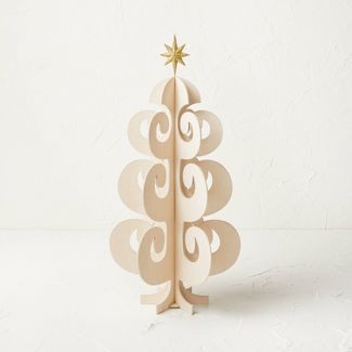 Large Wood Swirl Christmas Tree Cream - Opalhouse™ designed with Jungalow™ | Target