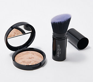 Laura Geller Balance-n-Brighten w/ Kabuki Brush | QVC