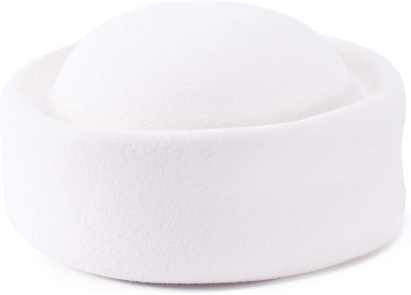 Lawliet Womens 100% Wool Felt Fascinator Hostess Pillbox Millinery Hat Base B028 | Amazon (US)