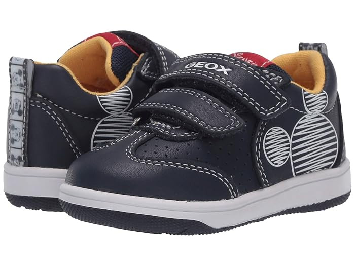 Geox Kids New Flick 16 Mickey Mouse (Toddler) (Navy) Boy's Shoes | Zappos