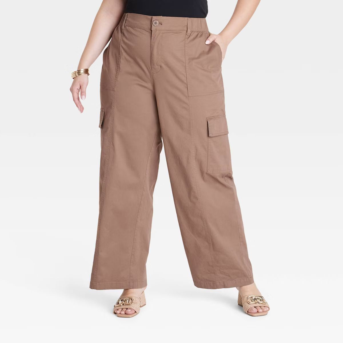 Women's High-Rise Cargo Pants - Ava & Viv™ | Target