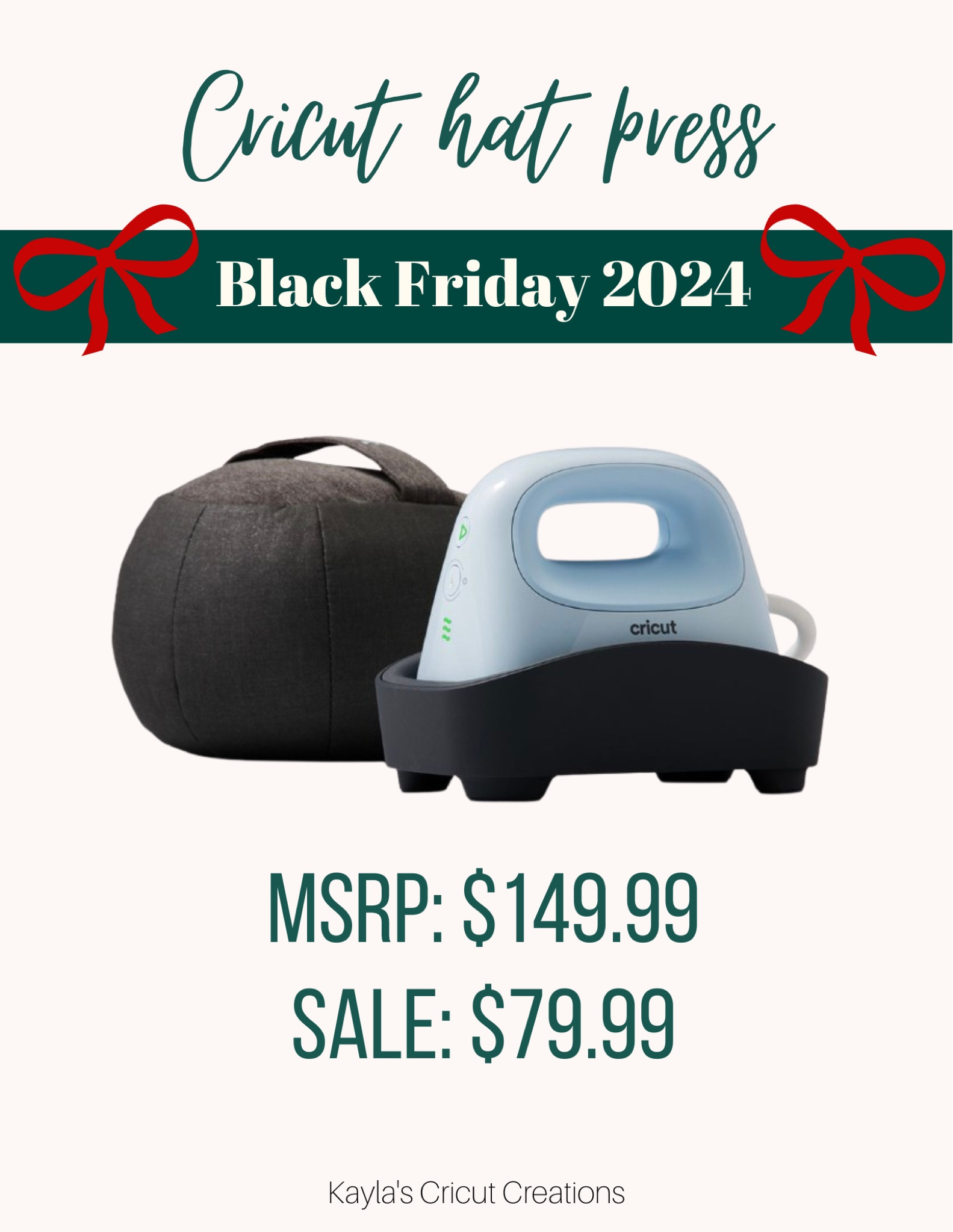 The Cricut hat press is $70 off

#LTKGiftGuide