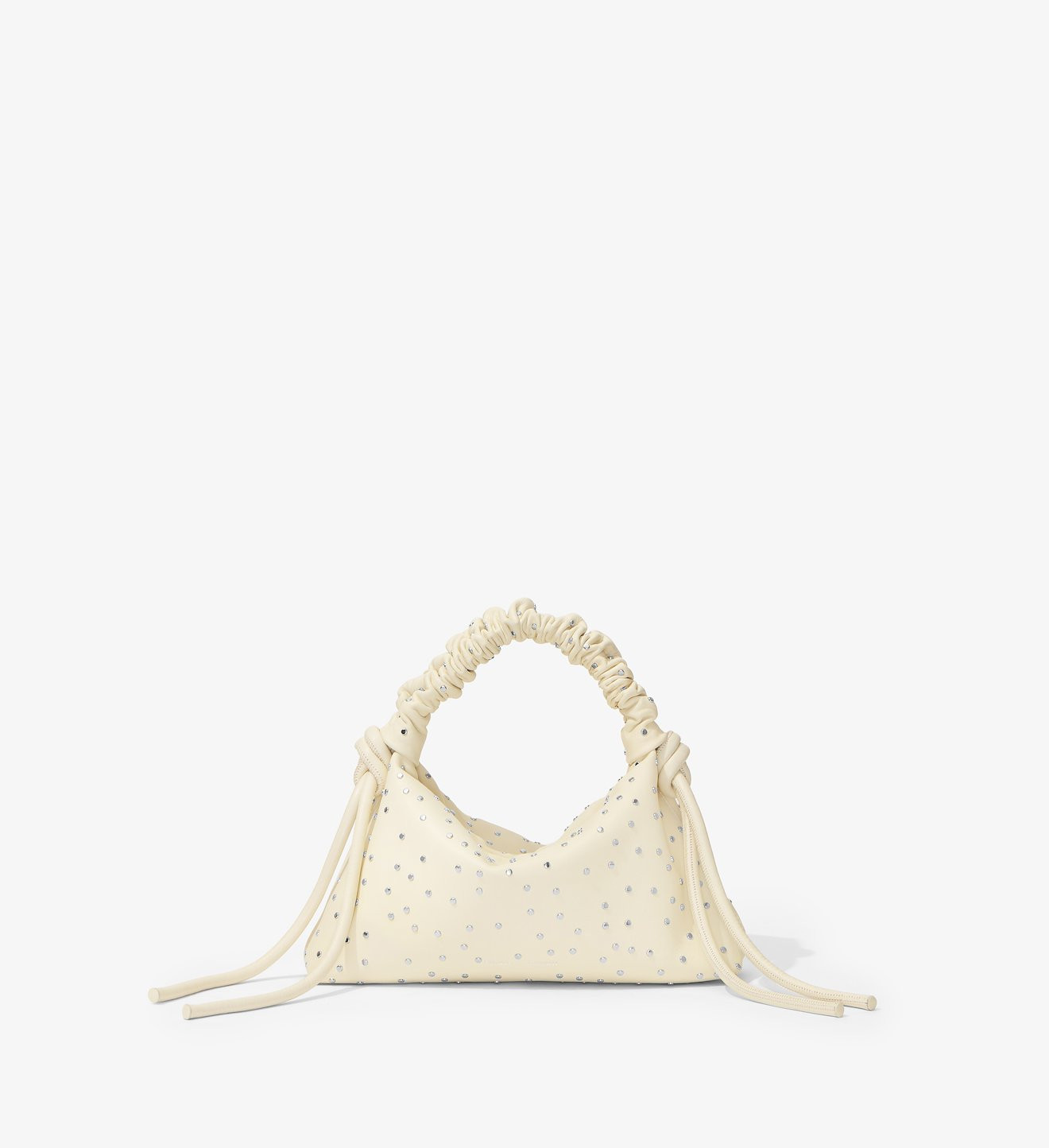 Studded Mini Drawstring Bag in 275 ecru | Proenza Schouler | Proenza Schouler LLC