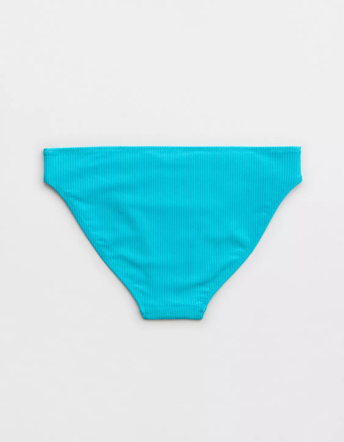 Aerie Shine Rib Full Coverage Bikini Bottom | Aerie