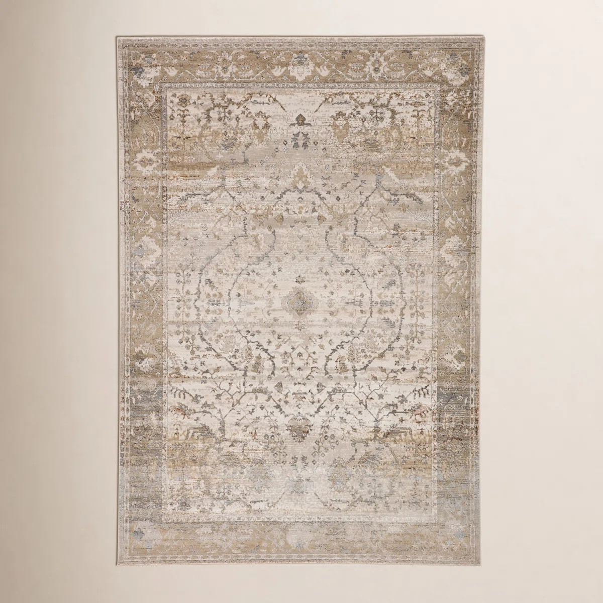 Lynnette Gray/Beige Rug | Birch Lane
