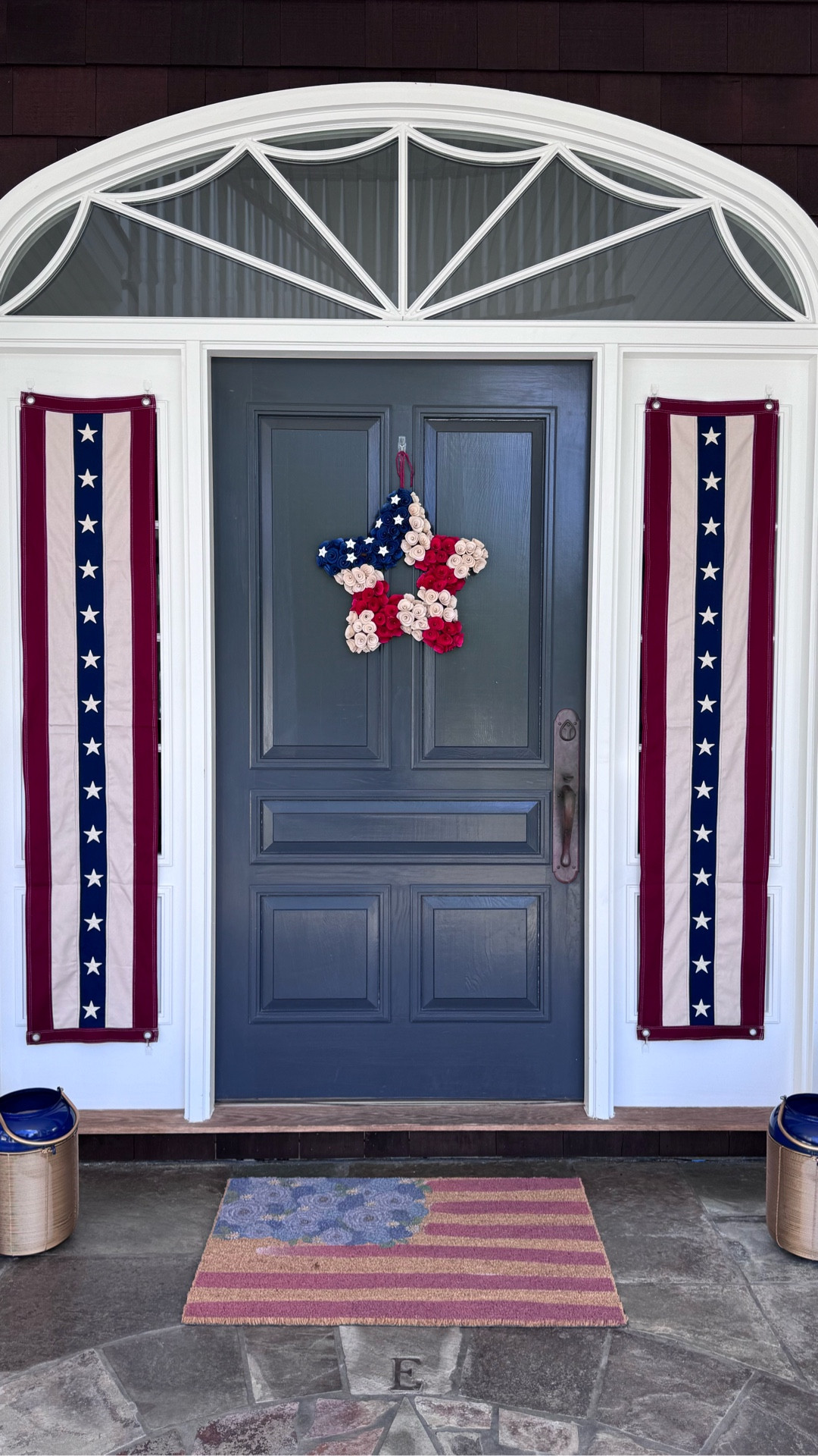 Memorial Day and the Fourth of July are right around the corner—whether you believe it or not! 🇺🇸 Now is the perfect time to grab these high-quality pieces from @plowandhearth to transform your porch into a patriotic summer oasis.

I curated a classic Americana look that's both functional AND beautiful. It was hard to narrow down but what made it onto my porch were buntings & half buntings for instant curb appeal, two pillar buntings, a beautiful front door wreath to welcome guests, a front door mat, lanterns for ambiance (gorgeous lit up at night!), comfortable pillows for my porch chairs and the cutest light-up Betsy Ross statue.

These are seriously high-quality pieces made to last. And I can't wait to continue decorating with these for all of my patriotic celebrations throughout the year—not just this summer!

You can find all of these items on the Plow & Hearth website, and I've linked the specific items right here for you! 

#plowandhearth #phliving #plowandhearthinspo #plowpossibilities #PatrioticSummer #ad

#LTKSeasonal #LTKHome