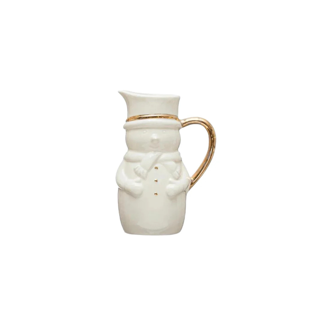 Snowman Creamer | Pink Antlers