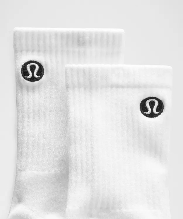 Unisex Daily Essential Quarter Socks | lululemon UK