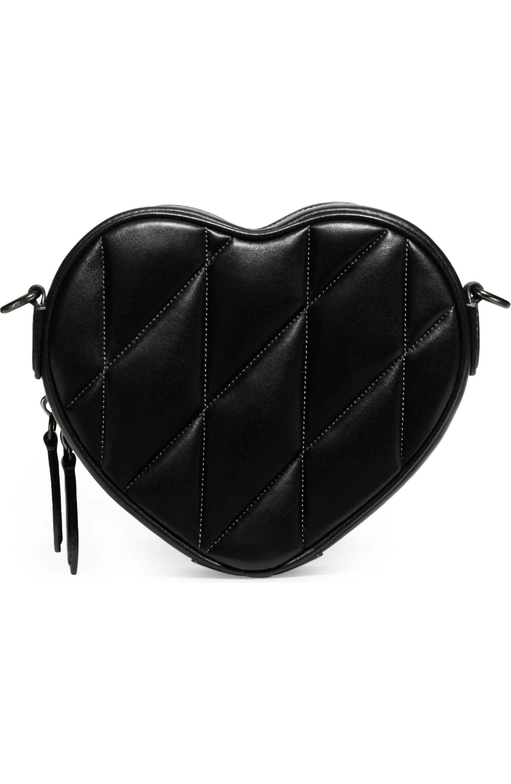Quilted Heart Leather Crossbody Bag | Nordstrom