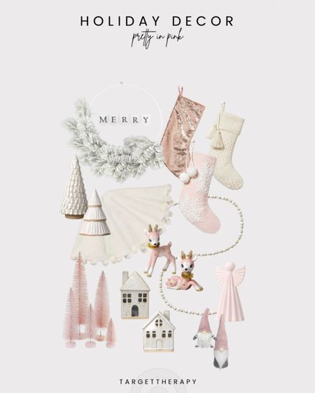 Pink Holiday Target Decor
#wondershop #target #prettyinpinkholiday #targetchristmas 

#LTKhome #LTKfamily #LTKHoliday