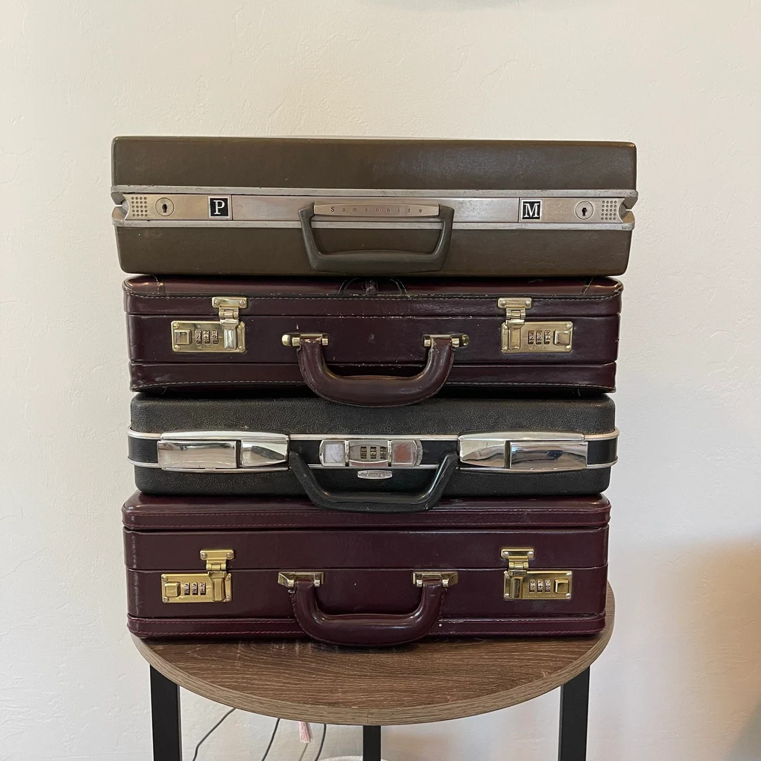 Vintage Briefcases YOU PICK Vintage Brown Briefcase Burgundy Briefcase Black Briefcase Leather At... | Etsy (US)