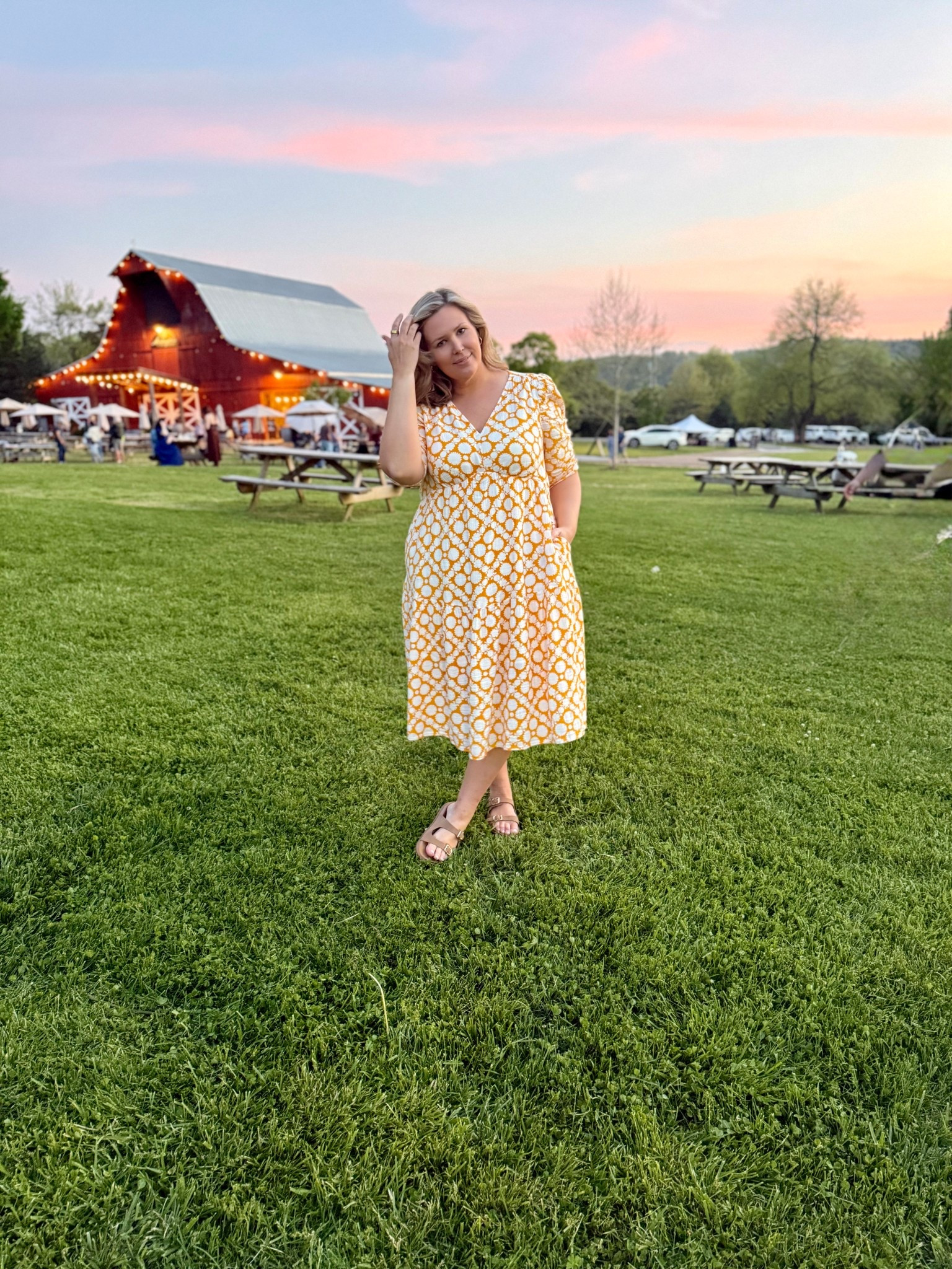 Absolutely cannot get over this Walmart dress!! Wearing an XXL and it fit me perfectly as an 18/20. The gauzey fabric is perfect for warm weather and it doesn’t cling! 

#LTKMidsize #LTKPlusSize #LTKSaleAlert