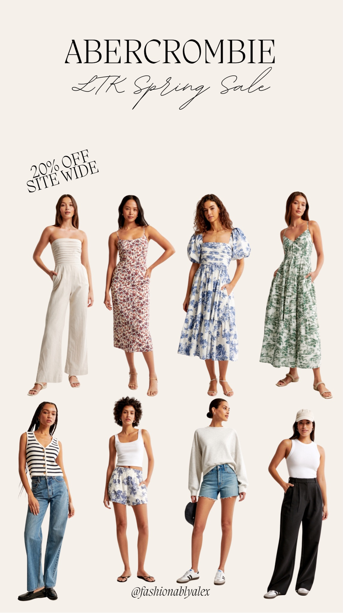 Shop my top picks from Abercrombie during the #ltkspringsale 20% off site wide! 

#LTKSpringSale #LTKsalealert #LTKmidsize