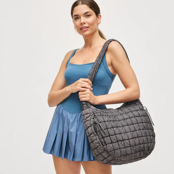 Tamsin - Quilted Puffer Hobo | Urban Expressions