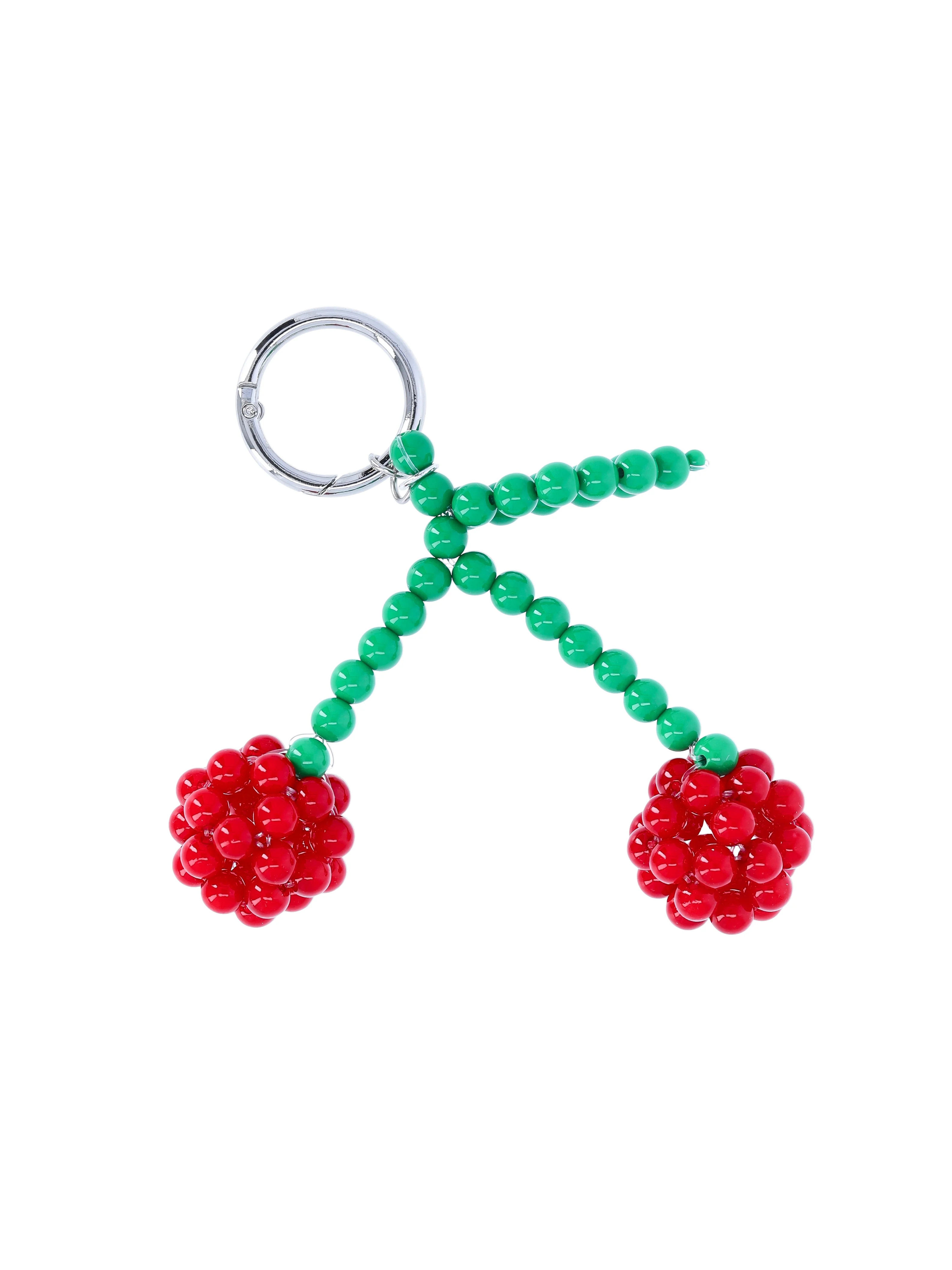 No Boundaries Women's Bag Charm, Beaded Cherries | Walmart (US)