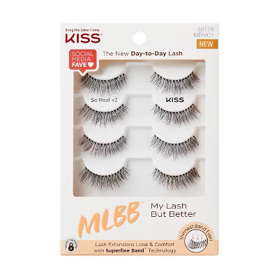 KISS Products My Lash But Better False Eyelashes - So Real - 4ct | Target
