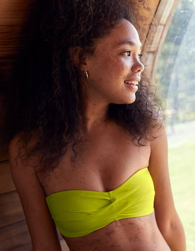Aerie Twist Bandeau Bikini Top | American Eagle Outfitters (US & CA)