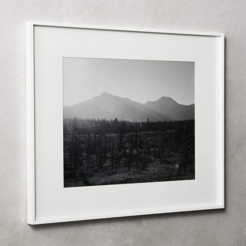 Gallery White Frame with White Mat 16x20 | CB2